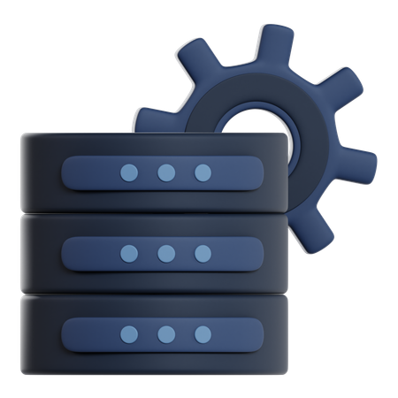 Server Management  3D Icon