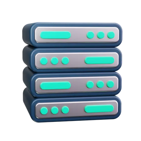 Server management  3D Icon