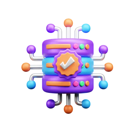 Server management  3D Icon