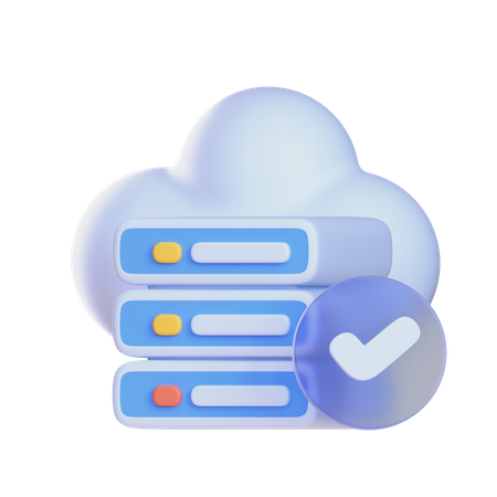 Server management  3D Icon