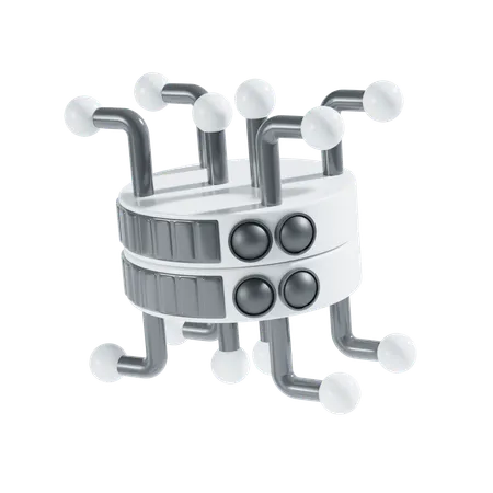 Server Management  3D Icon