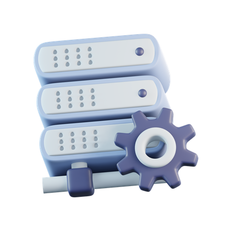 Server Management  3D Icon