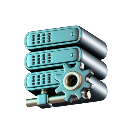 Server Management  3D Icon