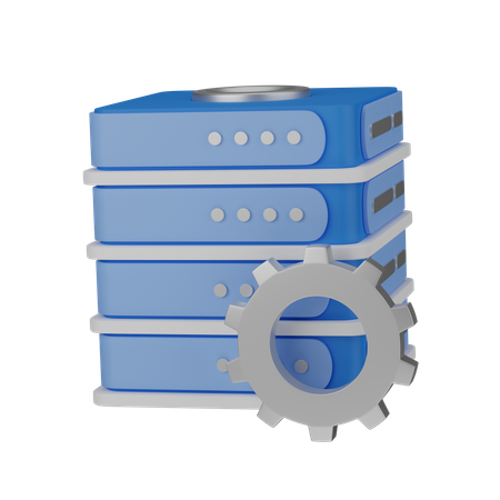 Server management 3D Icon