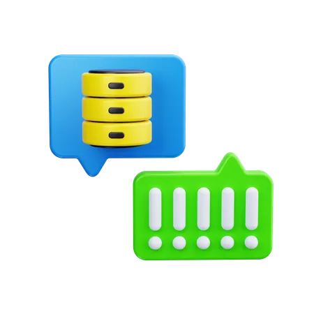 Servermeldung  3D Icon