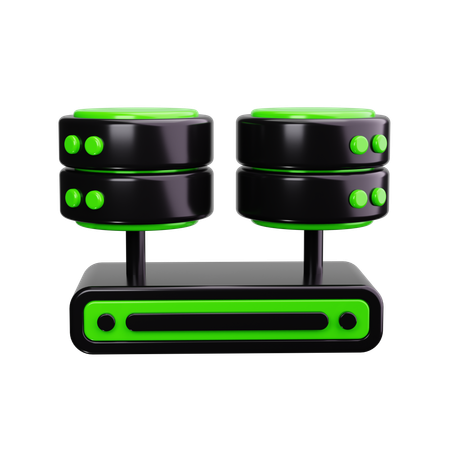 Server Network  3D Icon