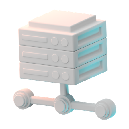 Server Network  3D Icon