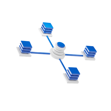 Server Network  3D Icon