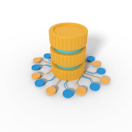 Server Network  3D Icon