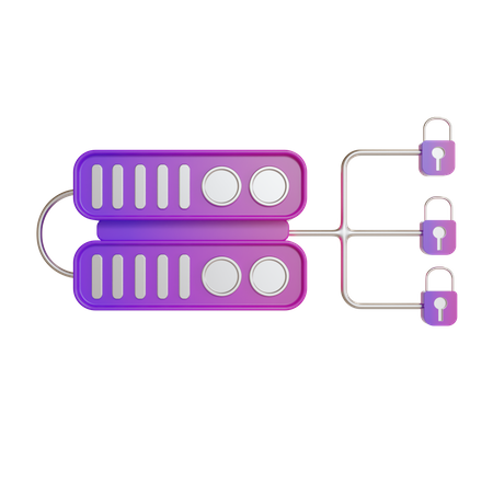 Server Network  3D Icon