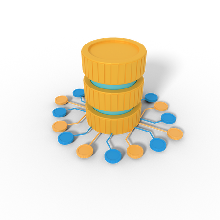 Server Network  3D Icon