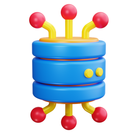 Servernetzwerk  3D Icon