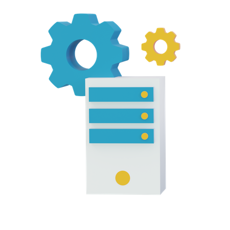 Server Optimize  3D Icon