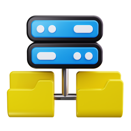 Serverordner  3D Icon