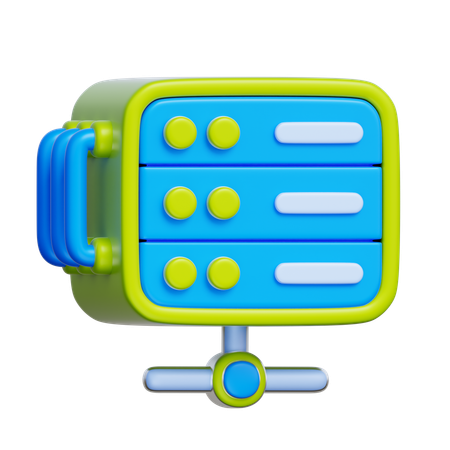 Server Panel  3D Icon