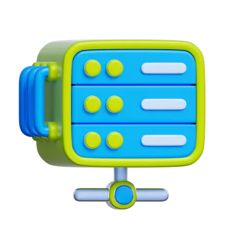 Server Panel  3D Icon