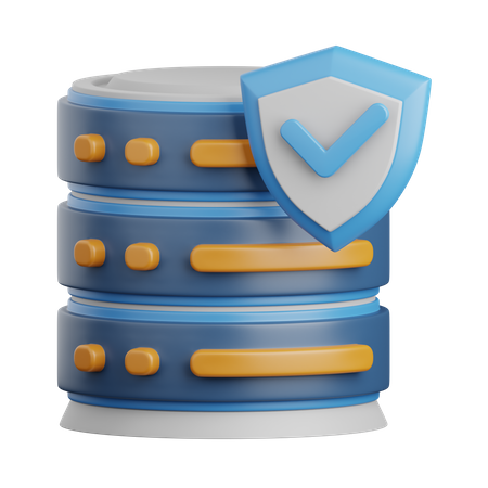Server Protected  3D Icon