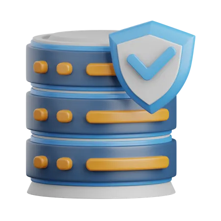 Server Protected  3D Icon