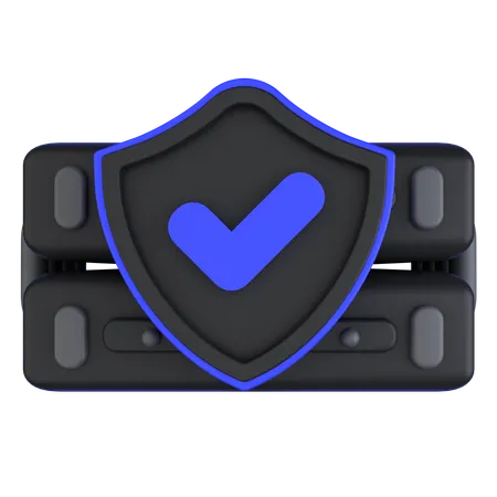 Server Protection  3D Icon