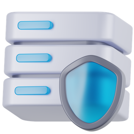 Server Protection  3D Icon