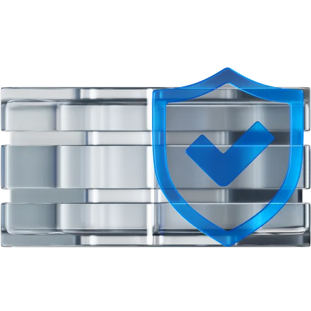 Server Protection  3D Icon