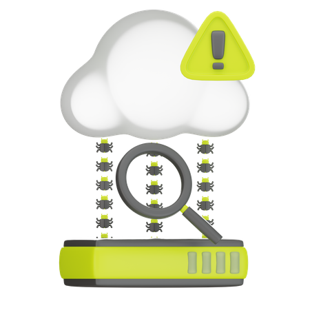 Server Protection  3D Icon