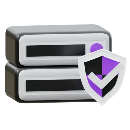 Server Protection  3D Icon