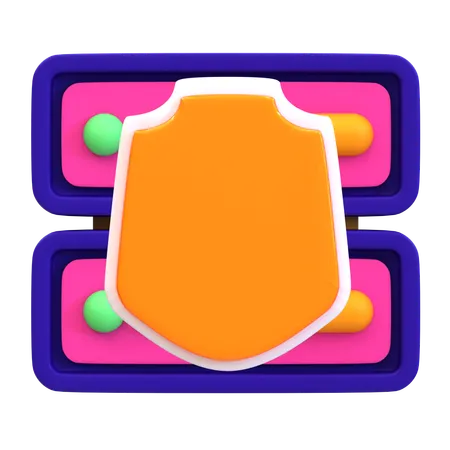 Server Protection  3D Icon