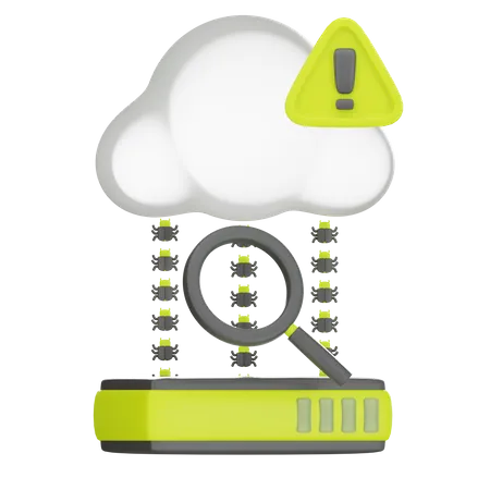 Server Protection  3D Icon