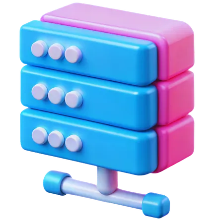 Server Rack  3D Icon