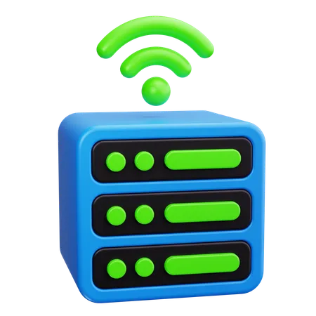 Server Rack  3D Icon