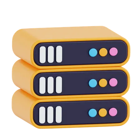 Server Rack  3D Icon