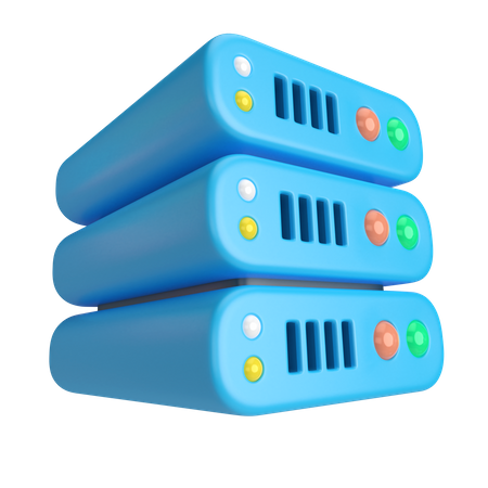 Server Rack  3D Icon