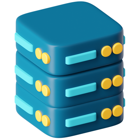 Server Rack  3D Icon