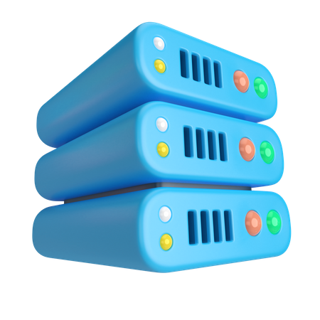 Server-Rack  3D Icon