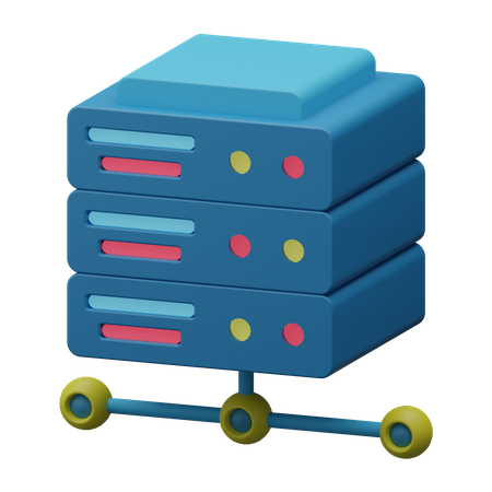 Server Router  3D Icon