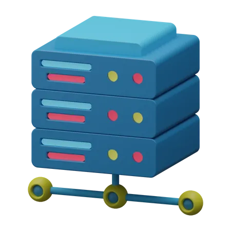 Server Router  3D Icon