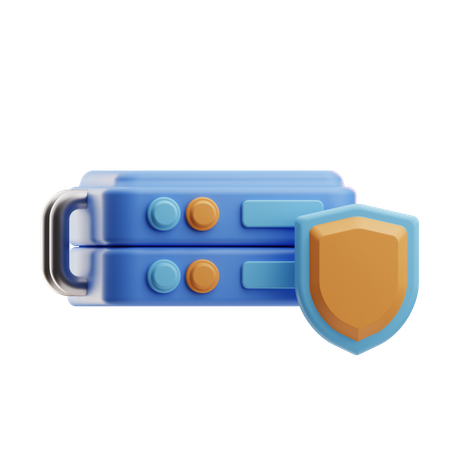 Server-Schild  3D Icon