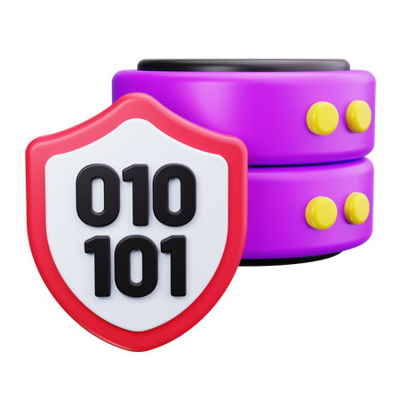 Server Security  3D Icon