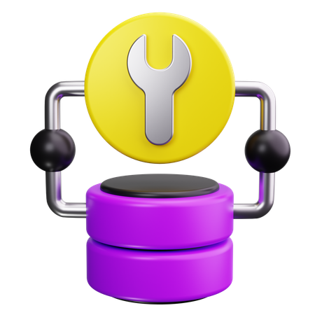 Server Service  3D Icon