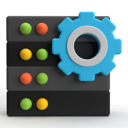 Server-Setup  3D Icon