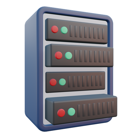 Server Slot  3D Icon