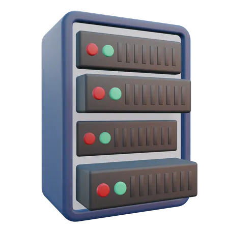 Server Slot  3D Icon