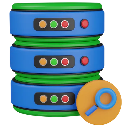 Serversuche  3D Icon