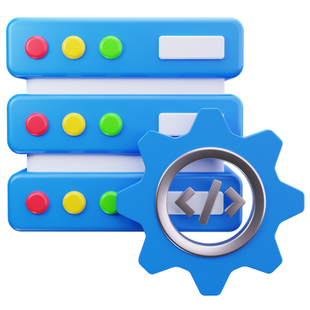 Server Tools  3D Icon