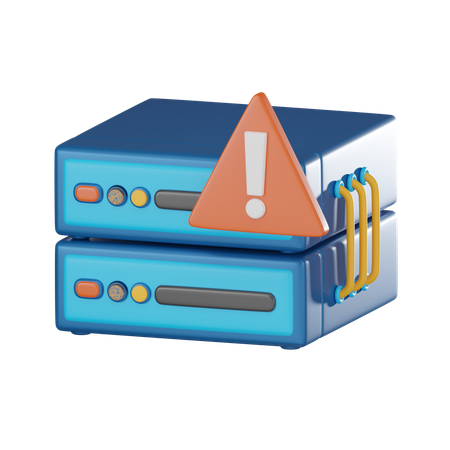 Serverfehler  3D Icon