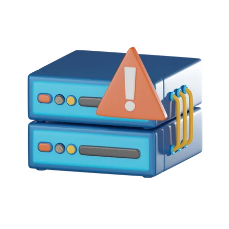 Serverfehler  3D Icon