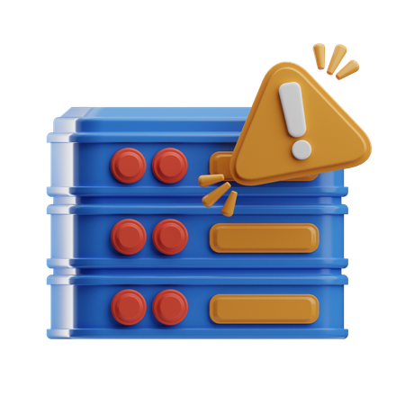 Serverfehler  3D Icon