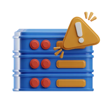 Serverfehler  3D Icon