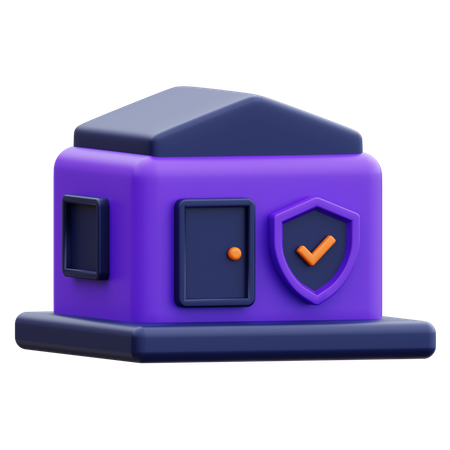 Serverhaus  3D Icon